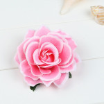 The new red roses flocking cloth headdress hairpin hairpin DIY hair bride wedding high-grade flowers hairpin