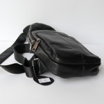 Men's Sports Cross-body Bag Top Layer Cowhide Business Backpack