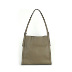 Ladies' First Layer Tire Cowhide Delicate Feel Simple Commuter Tote Bag