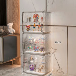 Acrylic Clear Glass Household Building Block Shelf