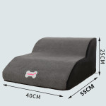 Small Dog Teddy On The Sofa To Bed Climbing Ladder Slope Model