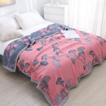 Eight Layers Cotton Gauze Towelling Quilt Cotton Air Conditioning Cover Blanket