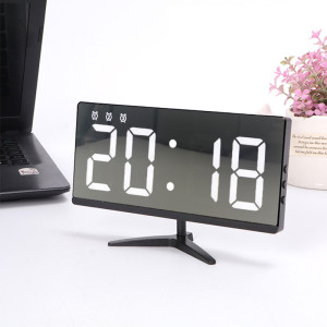 Creative Borderless Bedside Alarm Clock Personality Clock