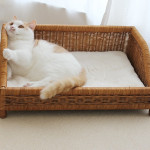 Hand-woven Cat Bed Scratch Resistant Four Seasons Universal Litter Sofa