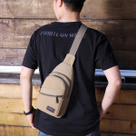 Men's Casual Canvas Messenger Bag