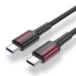 3A Fast Charge Zinc Alloy Type-C Braided Data Cable