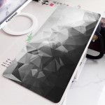 Black And White Desk Mat Gaming Mouse Pad Large Mousepad Gam