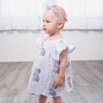 Toddler Infant Baby Girls Dress Stars Elephant Print Dresses