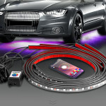 Car Remote Control Chassis Light Voice Control APP Colorful Decorative Light Bar