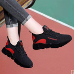 Women's Thick Heel Peas Shoes Sneakers