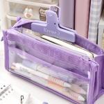 Large Capacity Six-layer Transparent Pen Bag Stationery For Primary School Students