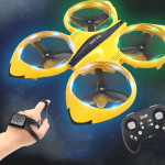 Watch remote control quadcopter