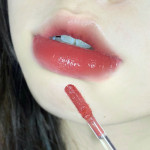 Women's Fashion Lucite Mirror Lip Glaze Show White