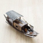 Shaoxing Wusheng Ship Zheng He Treasure Ship Red Ship Ancient Ship Model Water Town Ship Ancient Ship Model