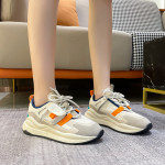 Women's Leather Moral Training Schoolbag Pocket Running Shoes