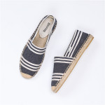 One Legged Straw Espadrilles Fisherman Shoes