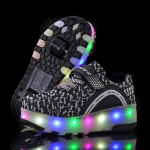 Super Light Luminous Battery-powered Roller Shoes