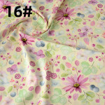 Soft Thin Skirt Plant Flower Pastoral Fabric Cotton