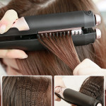 Splint electric curling rod pad hair root hair straightener