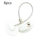 Window Security Chain Lock Window Cable Lock Restrictor Multifunctional Window Lock Door Security Guard for Baby Safety 1Pcs