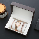 Fashion Simple Niche Ladies Alloy Bracelet Watch