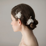 Exquisite And Beautiful Flower Bridal Headdress