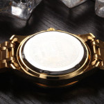 Luxury Brand Man Gold Dress Watches Stainless Steel