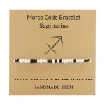 Woven Adjustable Paper Card Bracelet