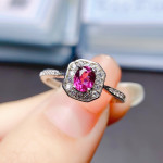 Natural Magnesium Aluminum Garnet Ring