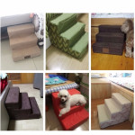 Pet Dog Stairs Climbing Sponge Steps To Bed Climbing Ladder