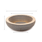 Cat Scratch Board Corrugated Paper Catnip Cat Box Wear-Resistant Scratch Resistance Vertical Plate Nest Cat Scratch Pad Rub