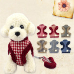 Pet Autumn And Winter Lead Rope Chest Strap Teddy Bichon Dog