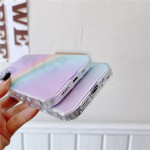 Side Rainbow Transparent Phone Case