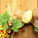 Resurrection Egg Decorative Wreath Home Simulation Flower Wreath