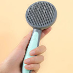 Pet Dog Cat Remover Brush Self-cleaning Comb Pet Supplies Grooming Hair Cleaner