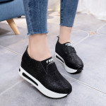 Casual Round Toe Shallow Mouth Solid Color Casual Women's Single Shoes