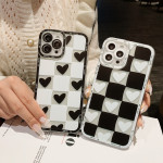 Ins Chessboard Love Phone Case