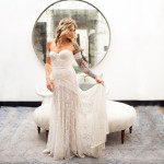 Breast Wipe Sexy Lace Slim Fishtail Wedding Dress