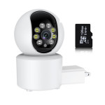 Wireless Night Vision Full Color Home Indoor Monitoring 360 Degree Wifi Graffiti Camera