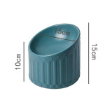 Cat Bowl Ceramic Protection Cervical Spine Diagonal High Foot To Prevent Upset Grain Basin