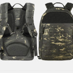 Outdoor Hiking Backpack Camouflage Army Fan Tactical Riding Bag