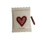 Brown Love Wireless Headset Candy Soft Shell Case