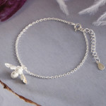 925 Sterling Silver Temperament Lovely Bee Bracelet Female