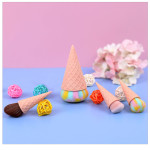 Ice Cream Cute Fiber Hair Makeup Brush