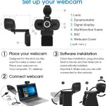 HD USB Web Computer Camera Live Webcam