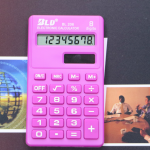 Cute Cartoon Creative Mini 8 Digit Calculator