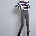 Add Velvet Jeans Female Thin Autumn And Winter To Keep Warm