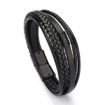 Wholesale Price Classic Genuine Leather Bracelet For Men 