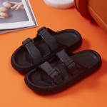 Platform Slippers Women's Summer Fashion Outerwear Shit Feeling Soft Bottom Sandals