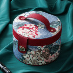 Large Capacity Multi-layer Retro Round Jewelry Box